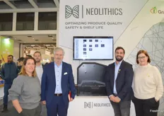 The Neolithics team demonstrated their AI driven smart fruit quality internal inspection software to Dole during the show.